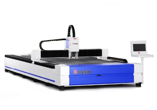Single Table Fiber Laser Cutting Machine
