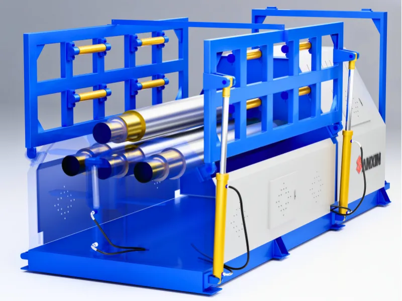 Four-Roll Main Mechanical Structure