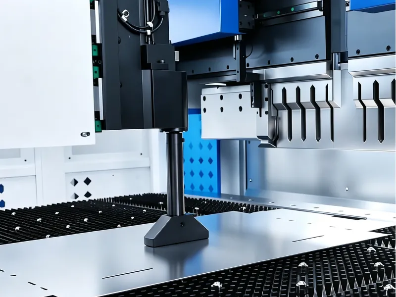 Sheet-material Positioning & Pressing Unit