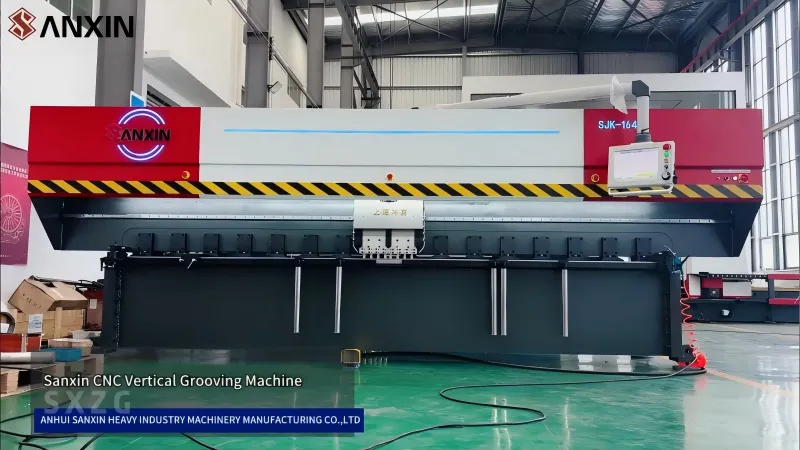 SJK CNC V Grooving Machine